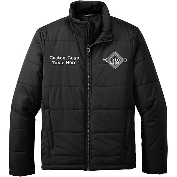 INK STITCH Men J901 Custom Embroidery Logo Texts Collective Soft